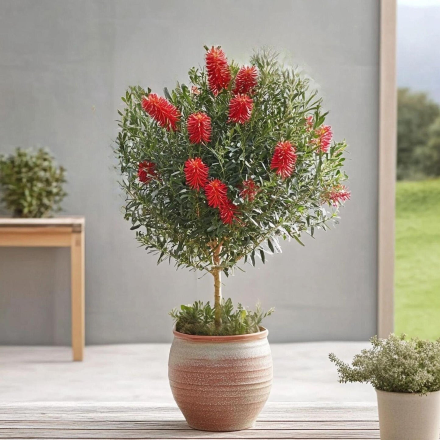 Limpiatubos - Callistemon Citrinus 'splendens' - Altura 90-110cm - ⌀21cm_1