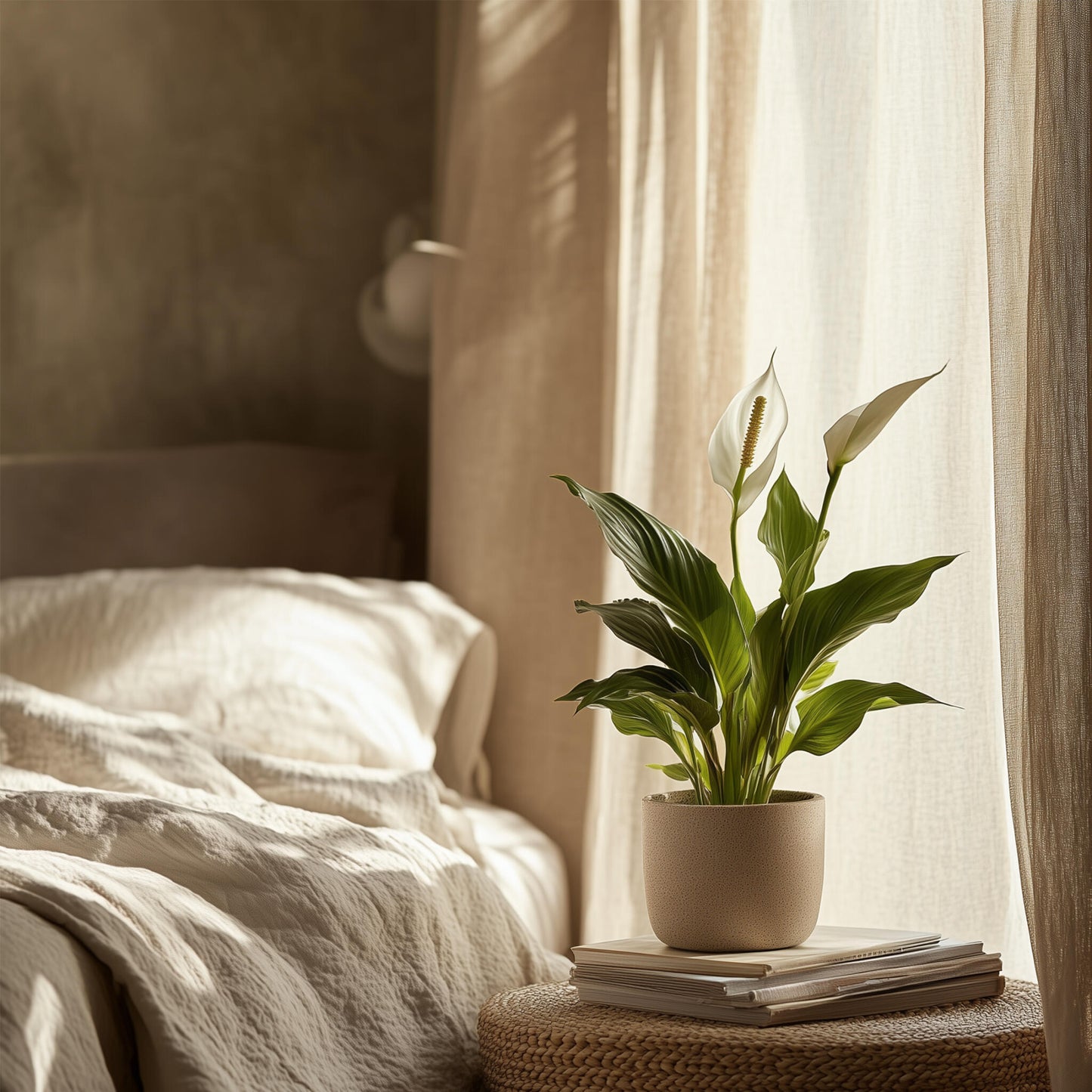 Lirio De La Paz - 6 Pzs - Spathiphyllum 'torelli' - Altura 30-45cm - ⌀12cm_4
