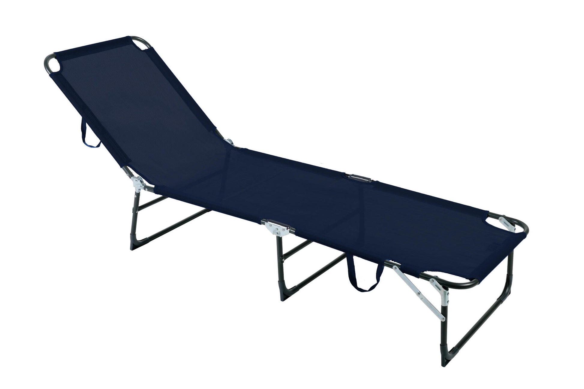 Lote De 2 Tumbonas Mirage Texaline 2x1 Y Aluminio Gris Con Reposabrazos 195x65xh88cm- Tumbonas, Hamacas Y Tumbonas_0