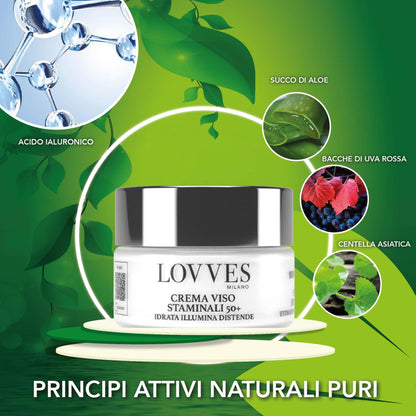 Lovves Crema Facial Células Madre 50+ 50ml_4
