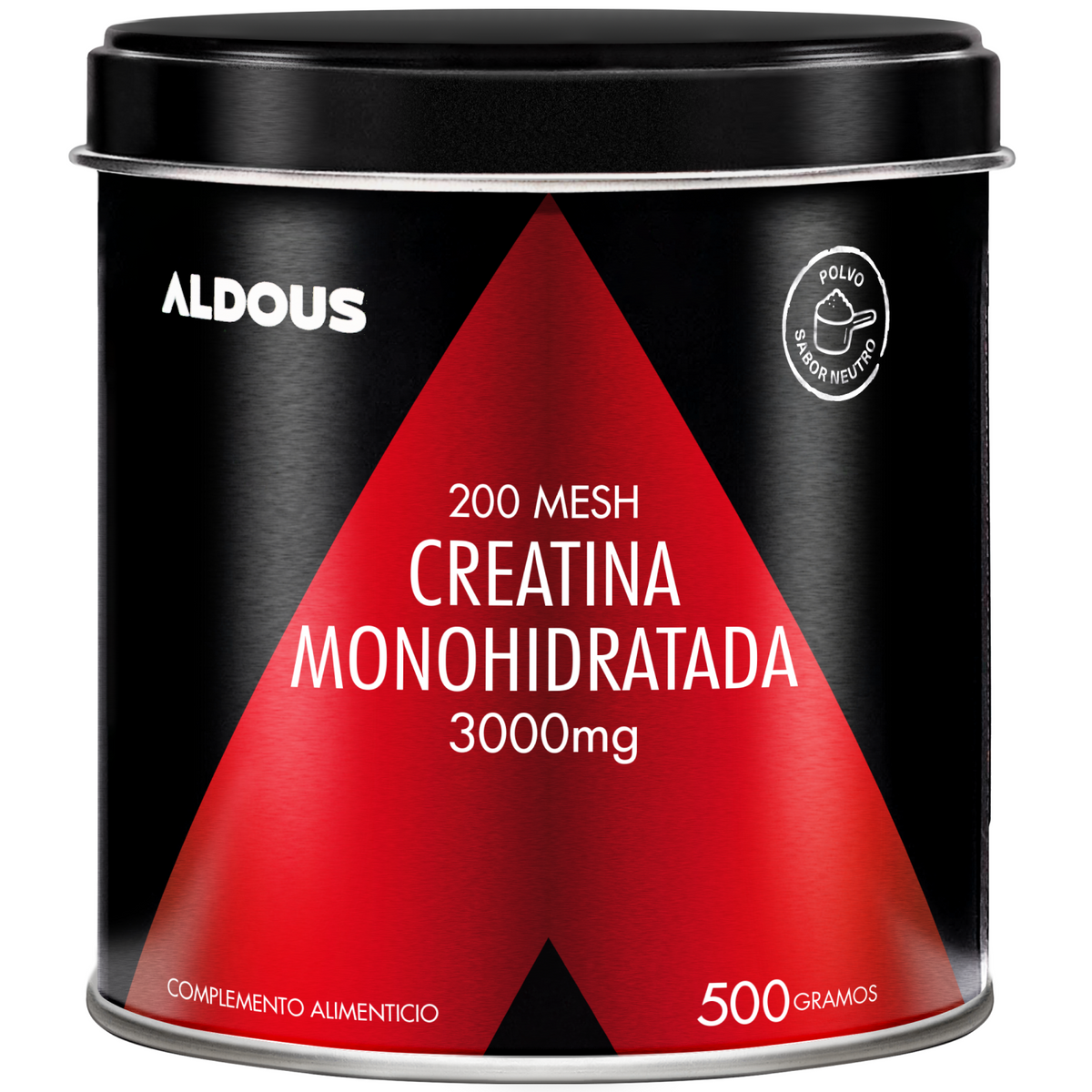 Creatina Monohidratada en Polvo 200 Mesh 500 g Aldous Bio