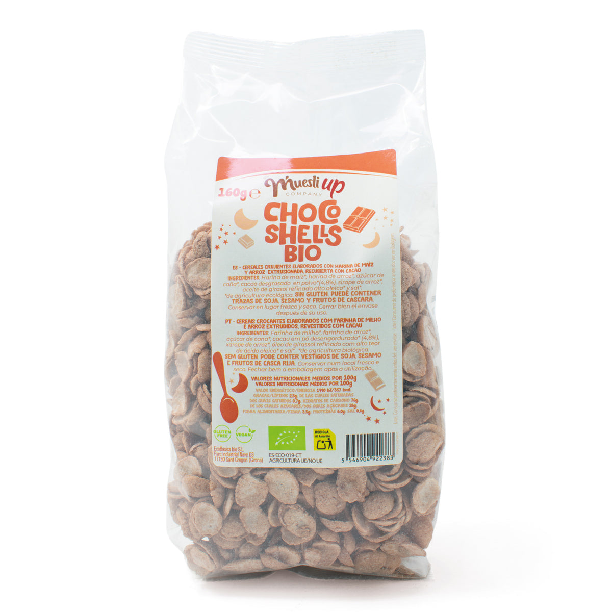 Choco sells sin gluten bio La Finestra Sul Cielo 160g