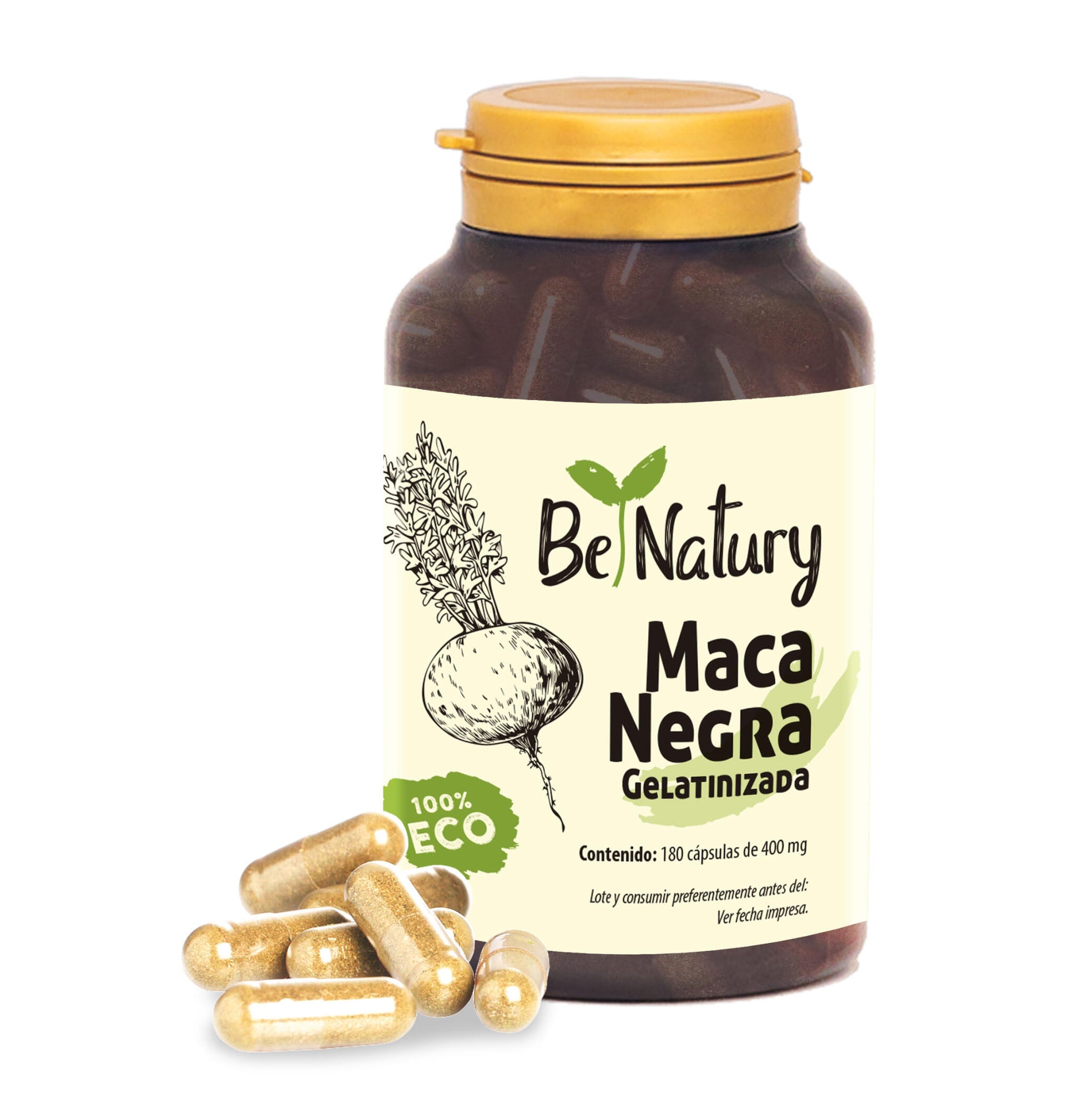 Maca Negra Bio, 180 Cápsulas_0