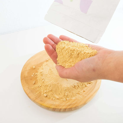 Maca amarilla cruda en polvo ecológica, raíz andina para batidos y yogures 200 g_2