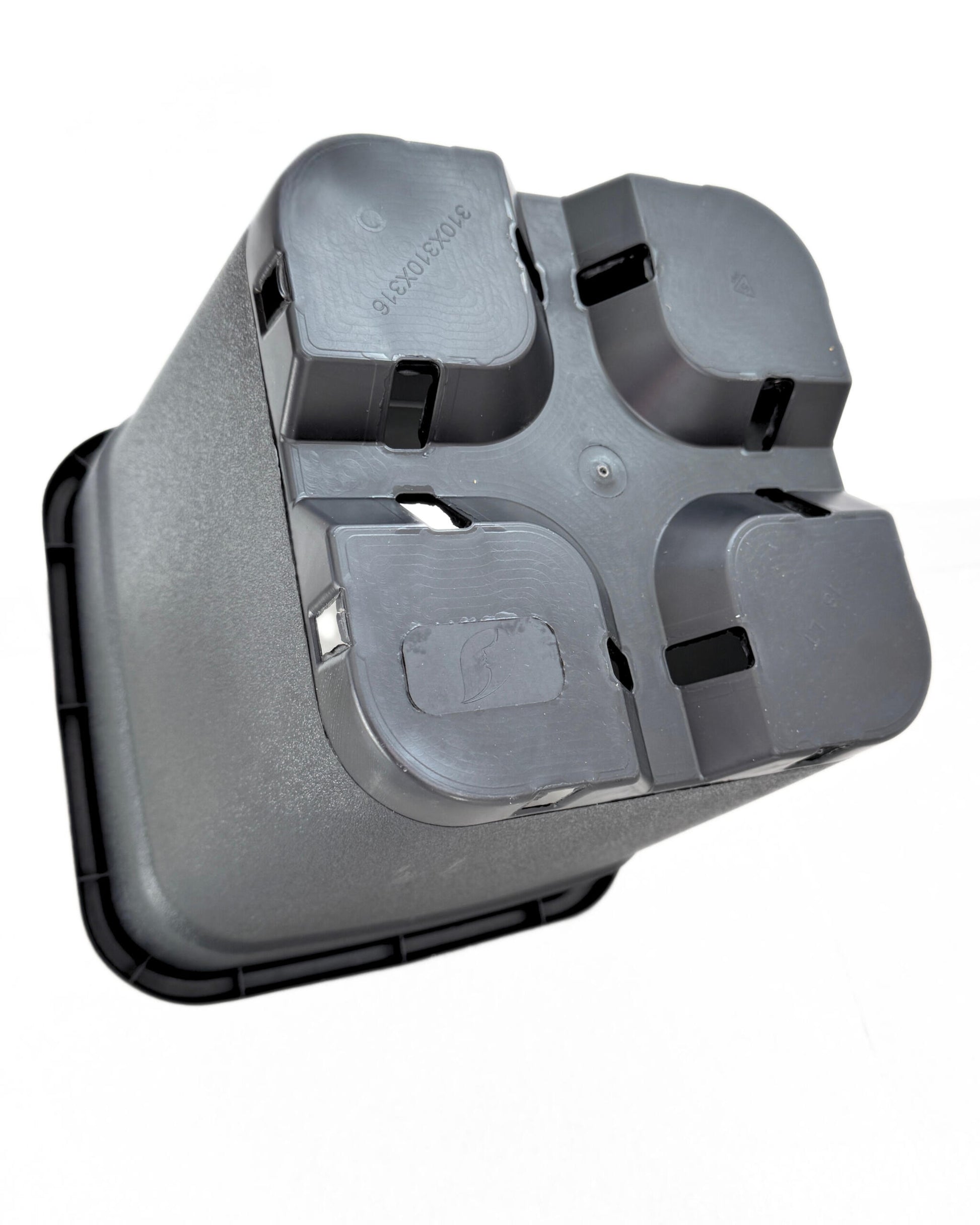 Maceta Cuadrada Negra 18 L - 31 X 31 X 31,6 Cm Eco_1