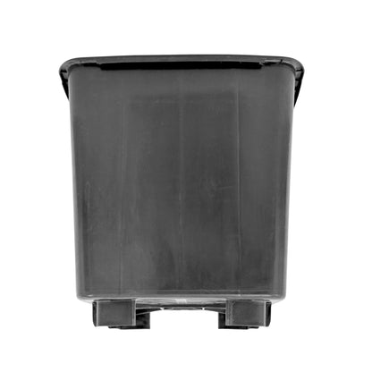 Maceta Cuadrada Negra Elevada 24,5 X 25,2 X 24,5 Cm (10 L)  – Drenaje Y Aireación Óptimos_0
