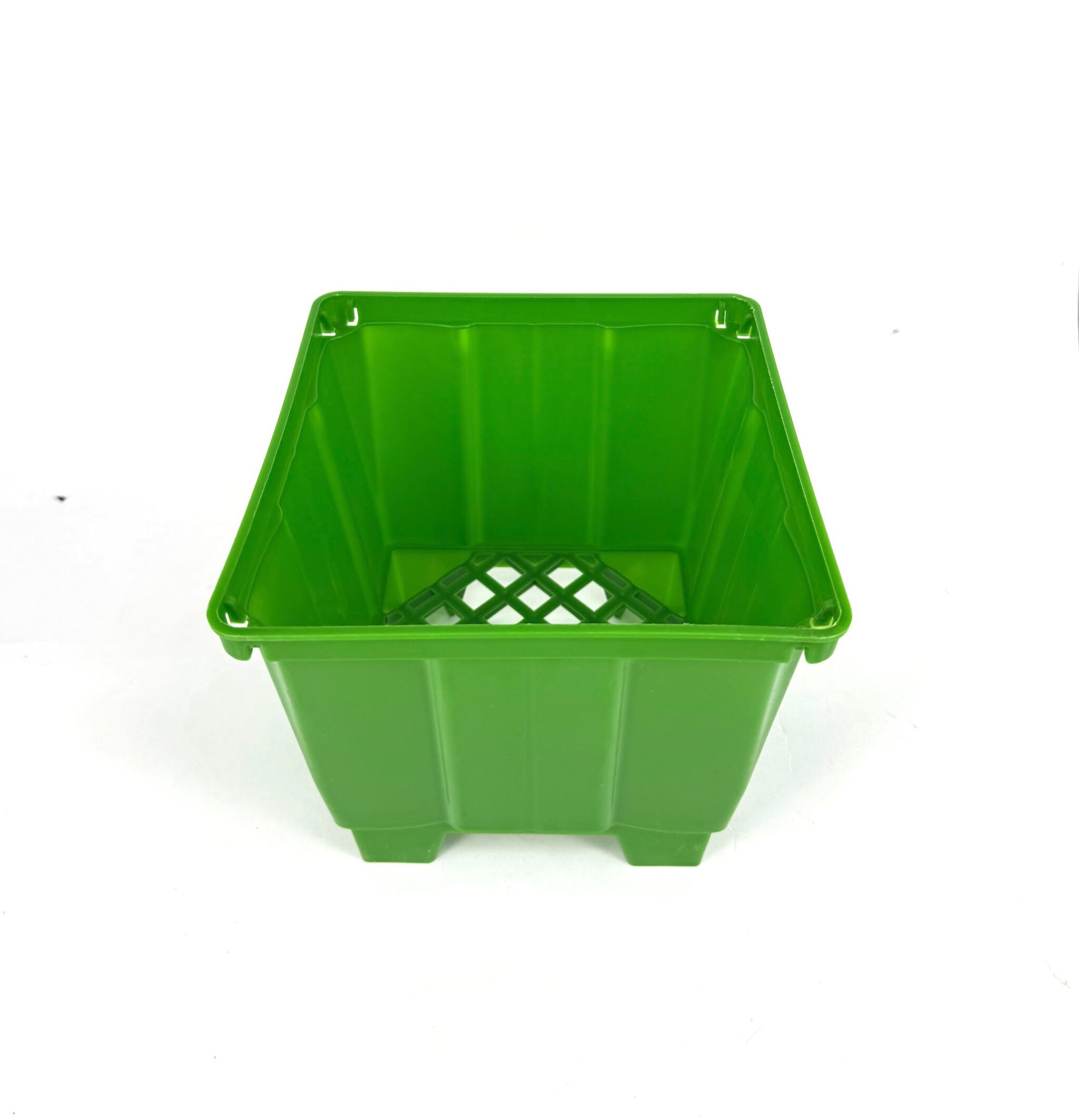 Maceta Cuadrada Verde 15 X 15 Cm_1