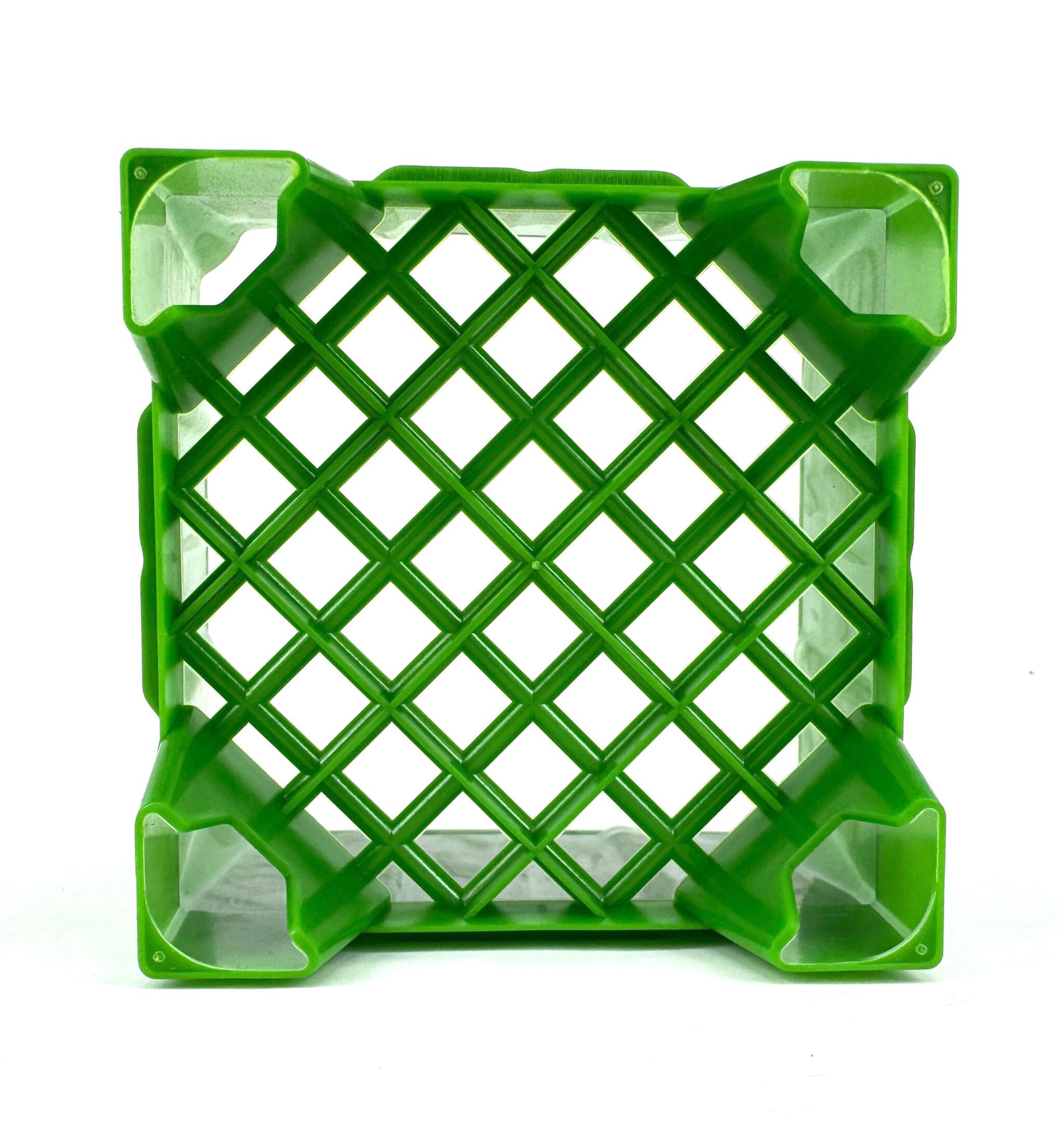 Maceta Cuadrada Verde 15 X 15 Cm_2