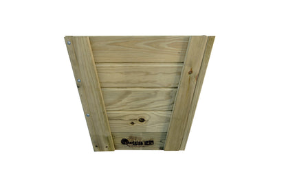 Macetero Abril Cerrado De Madera Autoclave De 50 X 50 X 47 Cm 10° 55l + Bolsa Geotextil.._2