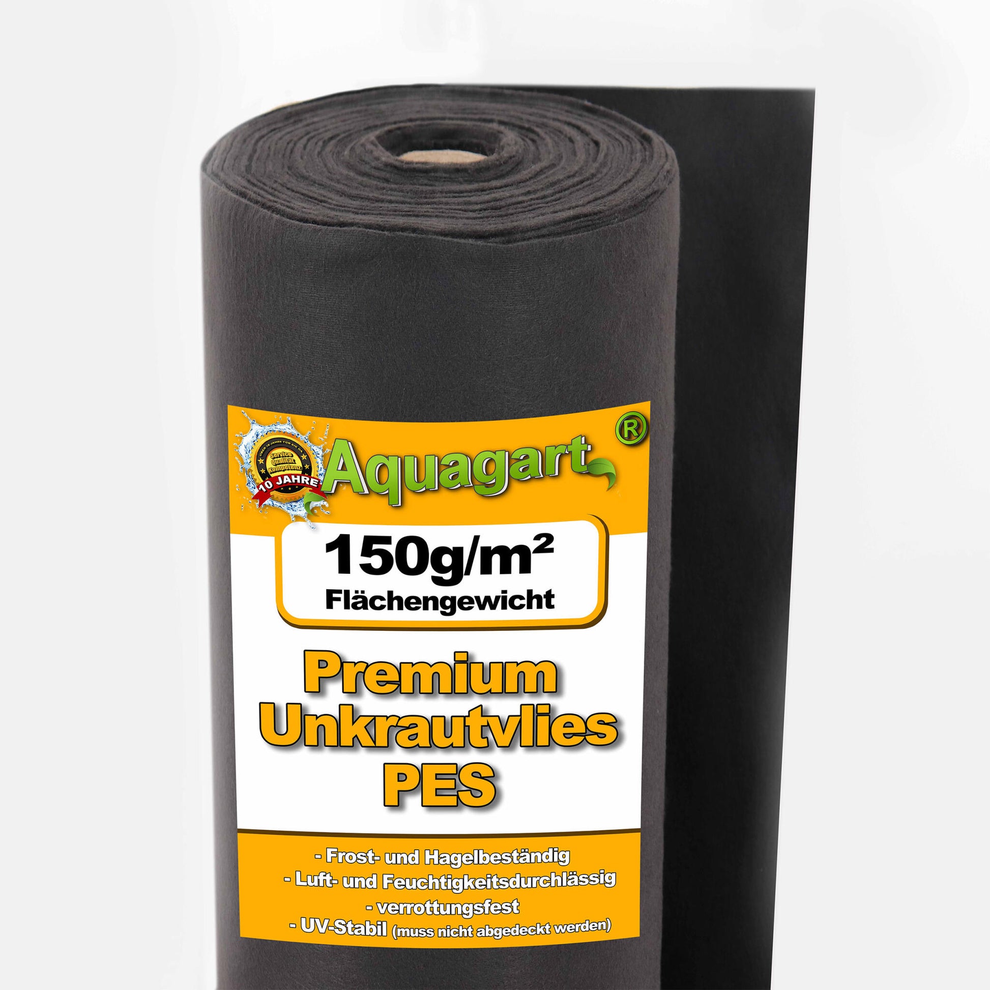 Malla Antihierbas 30 M², Geotextil Y Tela De Acolchado Pes 150 G, 0,5 M De Ancho_0