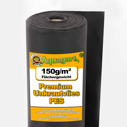 Malla Antihierbas 30 M², Geotextil Y Tela De Acolchado Pes 150 G, 0,5 M De Ancho_0