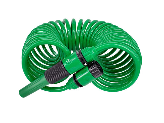 Manguera En Espiral Flexible 7,5 M – Compacta, Versátil Y Con Múltiples Modos De Riego_0