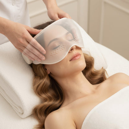 Máscara De Masaje Ocular Calentable Con Compresión De Aire – Relajación Ocular, Antifatiga, Sueño Y Relajación Craneal_1