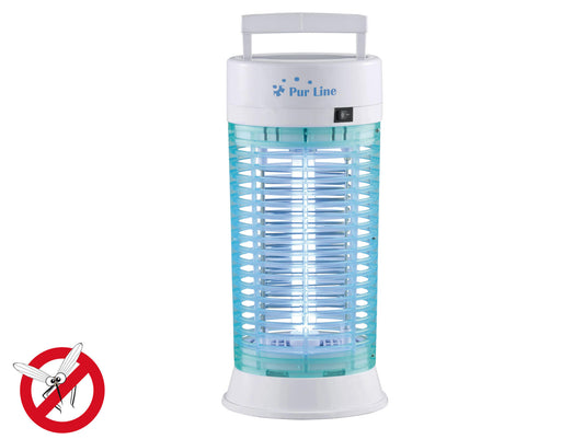 Mata Insectos 11w Con Luz Ultravioleta Y 2 Ventiladores Zzap Turbo 2 Purline_0
