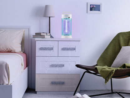 Mata Insectos 11w Con Luz Ultravioleta Y 2 Ventiladores Zzap Turbo 2 Purline_3