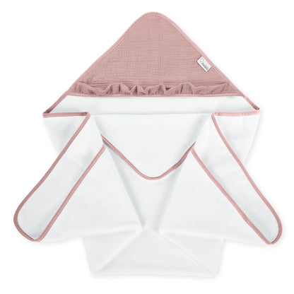 Maxicapa De Baño Para Bebés Cotton Color Rosa_2