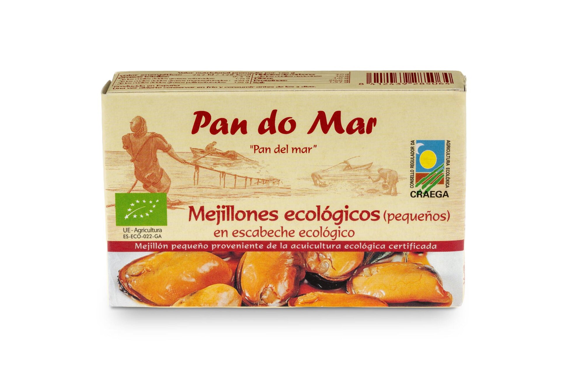 Mejillones En Escabeche Ecológicos - 115gr_0