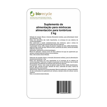 Mejorador De Digestión Para Lombrices Y Control De La Acidez En El Sistema De Vermicompostaje - 3 Kg_1