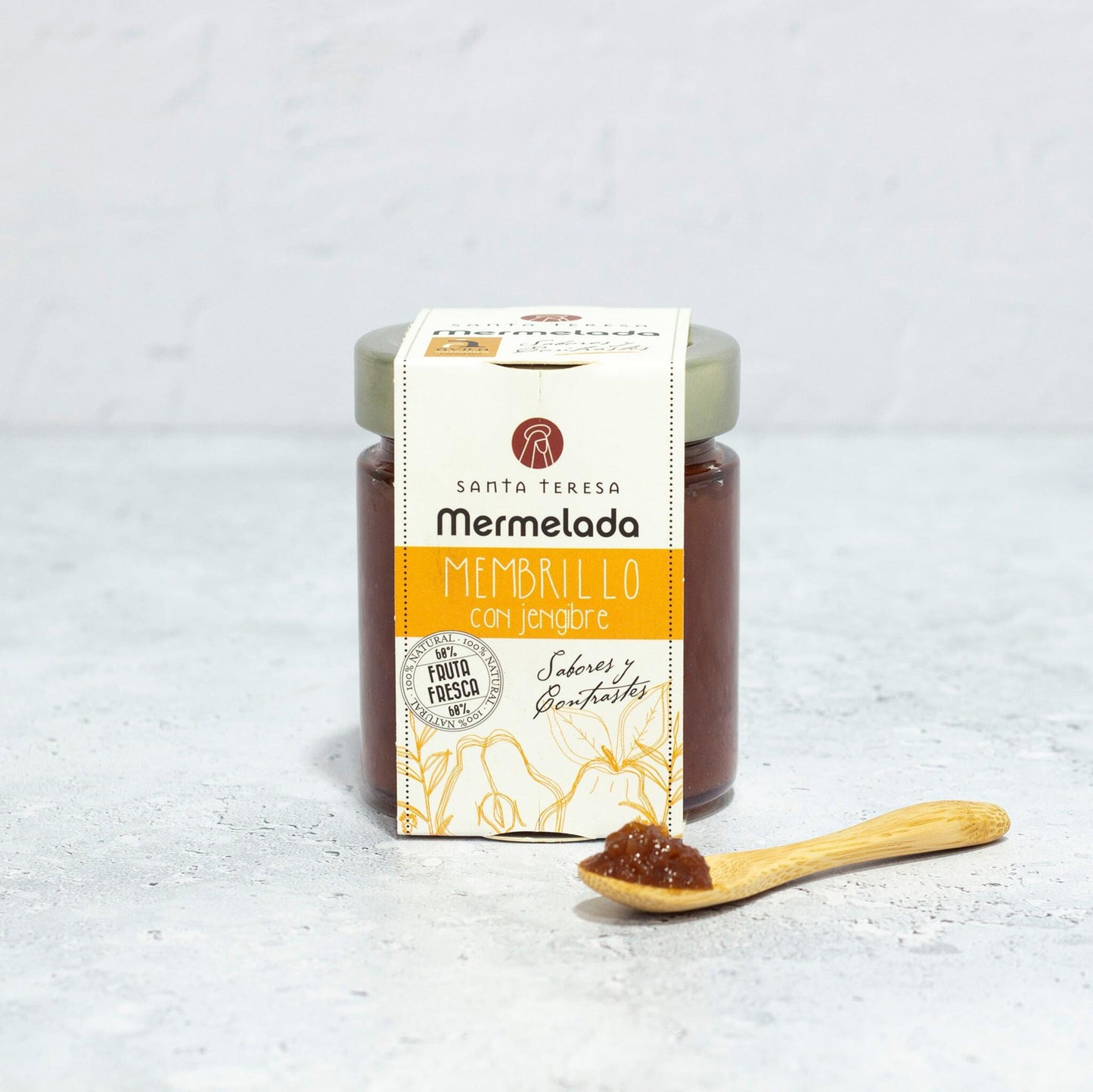 Mermelada De Membrillo Con Jengibre 240 G_0