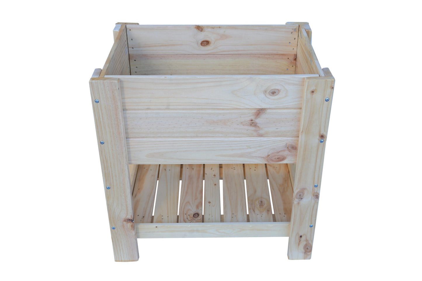 Mesa De Cultivo De Madera 79x56x80cm 95l El Sotillo Natural-madelea.._0