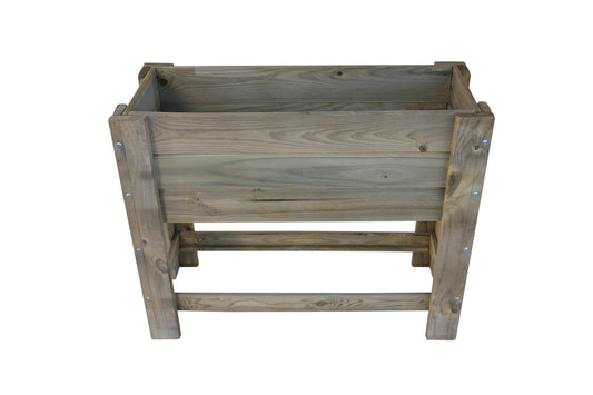 Mesa De Cultivo De Madera 99x39x80cm 80l Huertezuela Autoclave - Madelea.._0