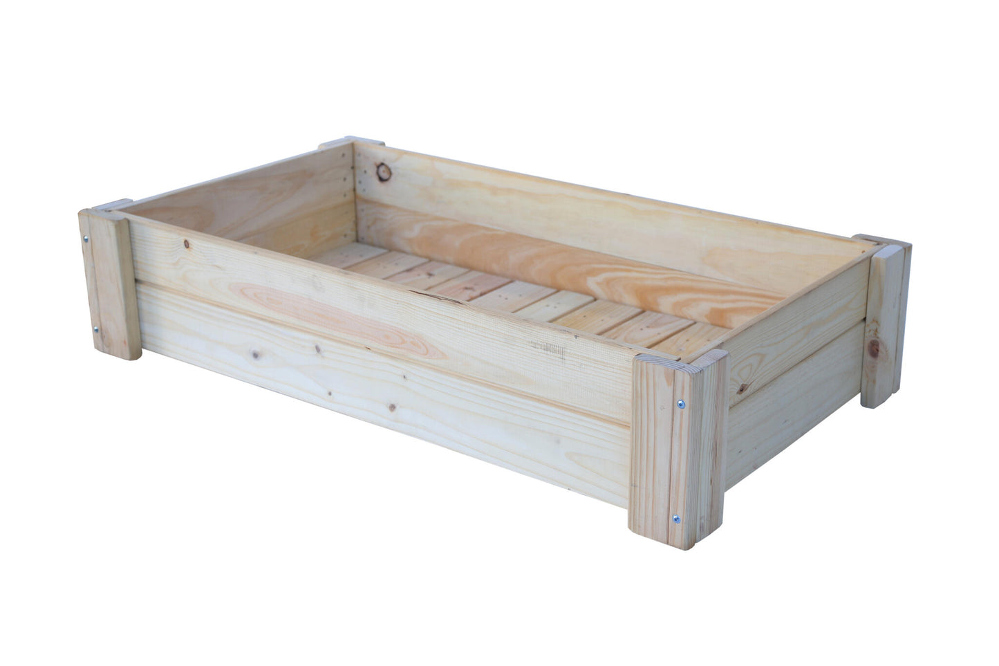 Mesa De Cultivo De Madera De 119x65x25cm 115l La Vega Natural - Madelea_1