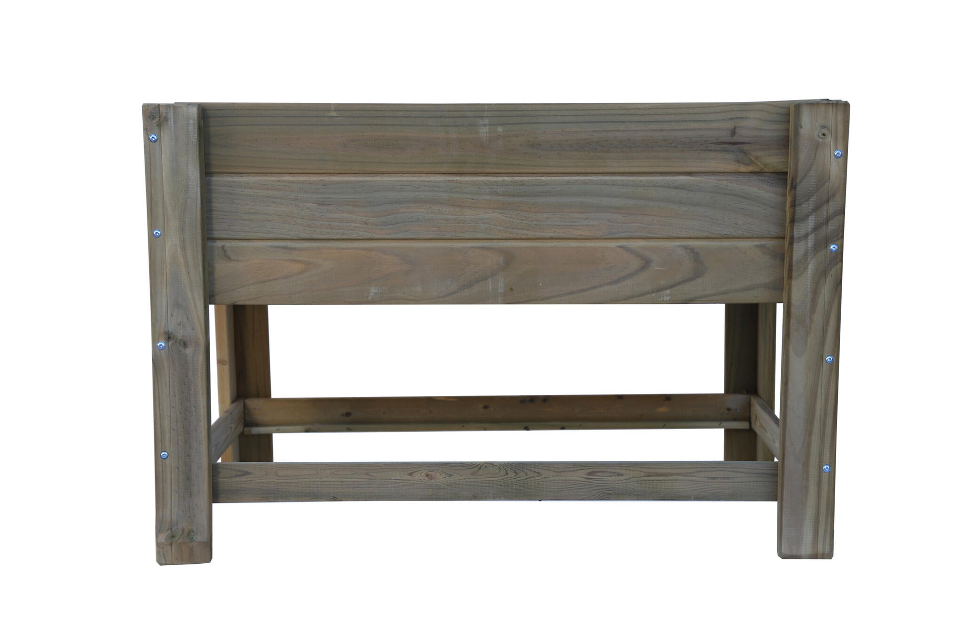 Mesa De Cultivo La Huertezuela De Madera Tratada Autoclave De 119 X 65 X 80 Cm 180l + Bolsa Geotextil_2