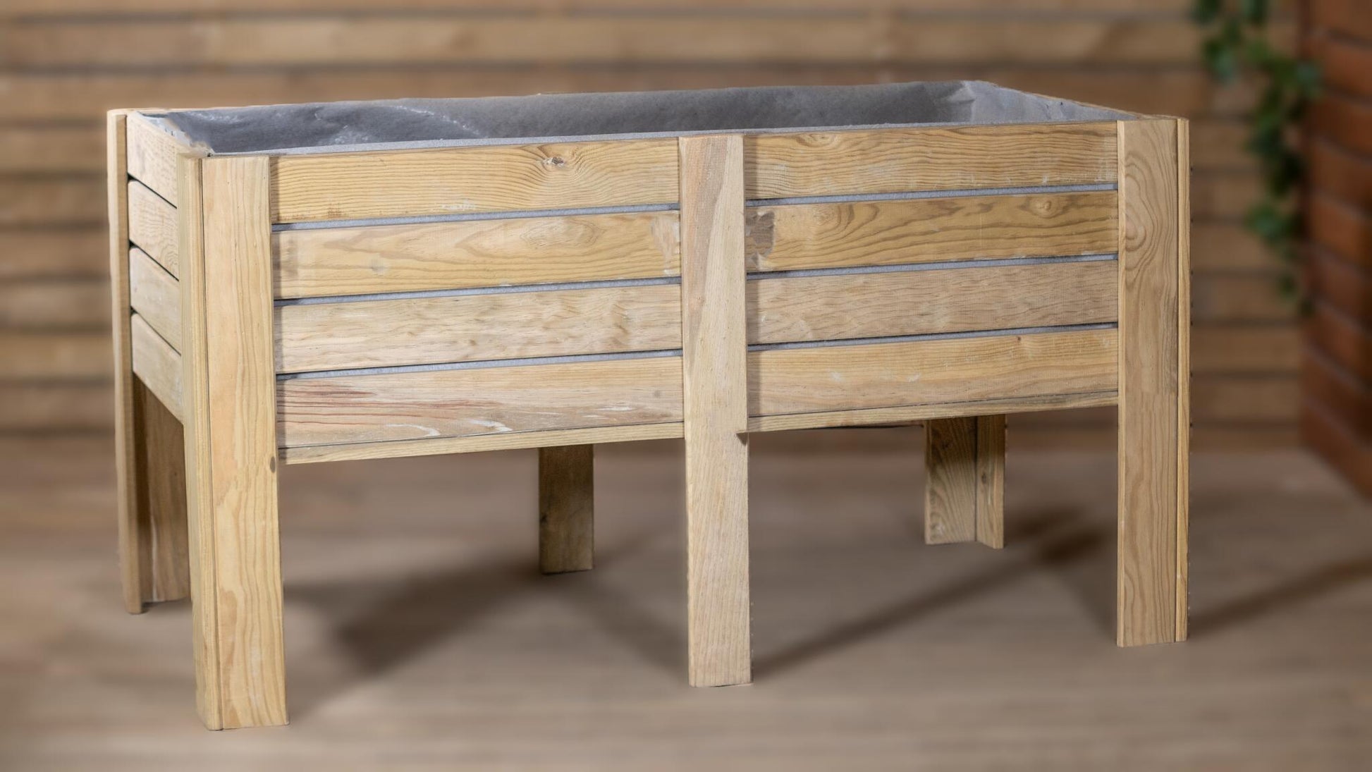 Mesa De Cultivo Mura Profunda 40cm Vidahuerto 150x80x80 Cm._4