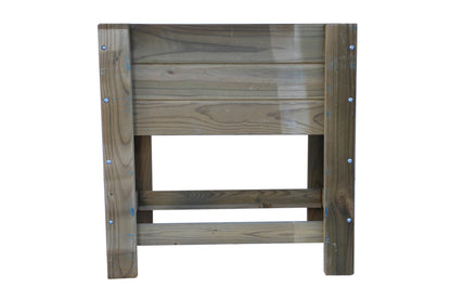 Mesa De Cultivo la Huertezuelade Madera Tratada Autoclave De 79 X 56 X 80 Cm 95l + Bolsa Geotextil_2