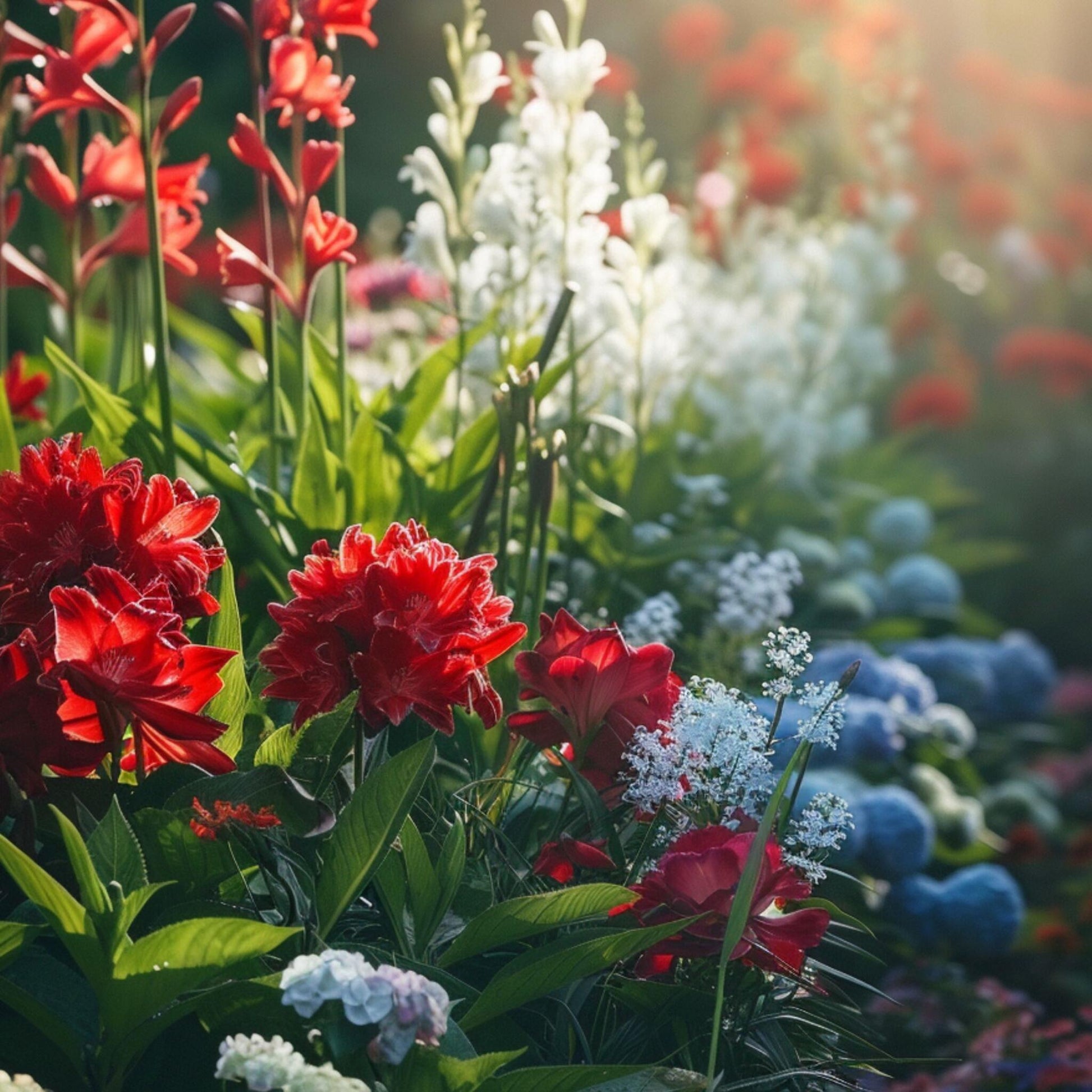 Mezcla De Gladiolos - 125 Pzs - Gladiolus Dahlia Freesia - Bulbos De Flores_4