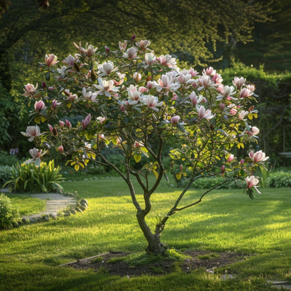 Mezcla De Magnolias - 6 Pzs - Magnolia - Altura 25-40cm - ⌀9cm_1