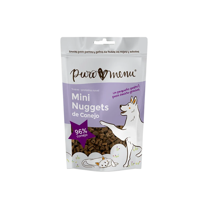 Mini Nuggets de Conejo Puromenu 100g