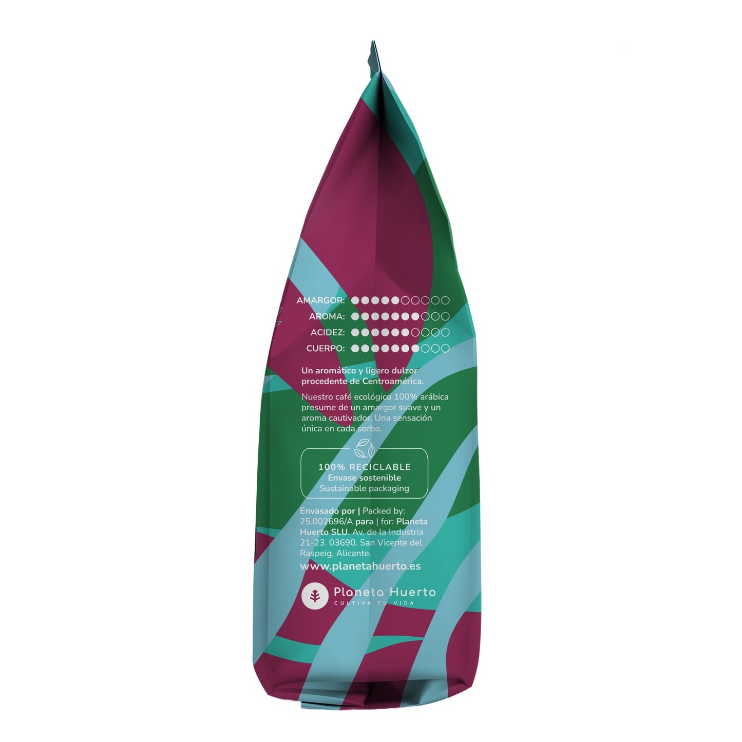 Pack 12x Café molido Eco 100% Arábica Planeta Huerto 250 g