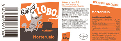 Morteruelo De Cuenca Guisos El Lobo 250gr_1