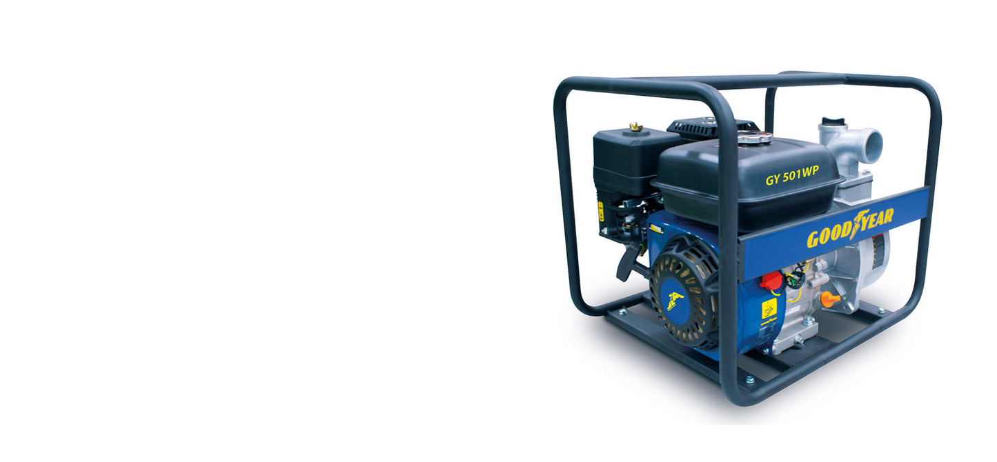 Motobomba De Agua A Gasolina 4.100w. Motor De Gasolina 4 Tiempos_1