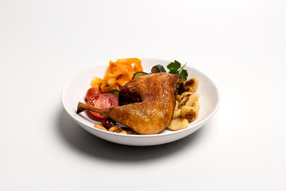 Muslo De Pollo Ecológico Asado Al Horno Con Mostaza Y Miel_1