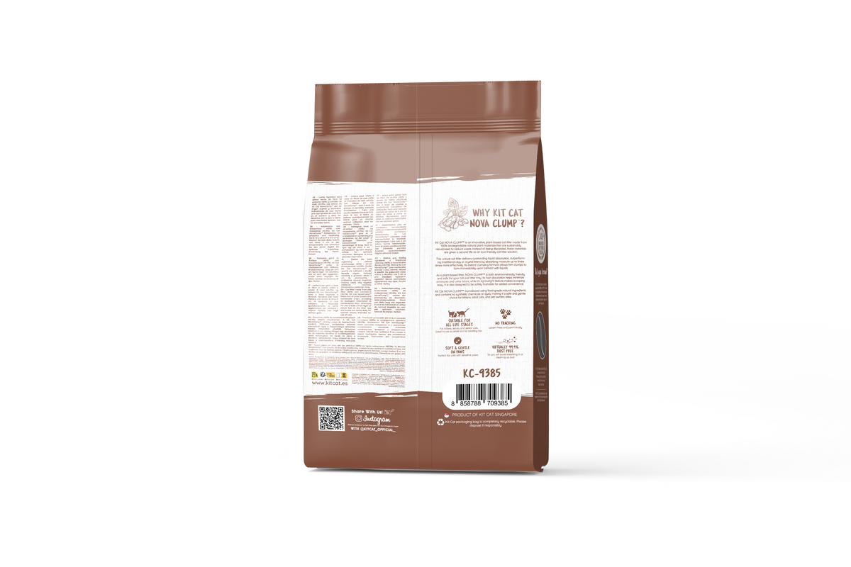 Kit Cat Arena Eco Nova - Coffee 7 L Arena para gatos