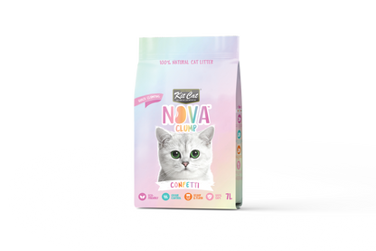 Kit Cat Arena Eco SoyaClump - Confetti 7 L Arena para gatos