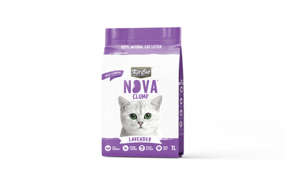 Kit Cat Arena Eco SoyaClump - Lavender 7 L Arena para gatos