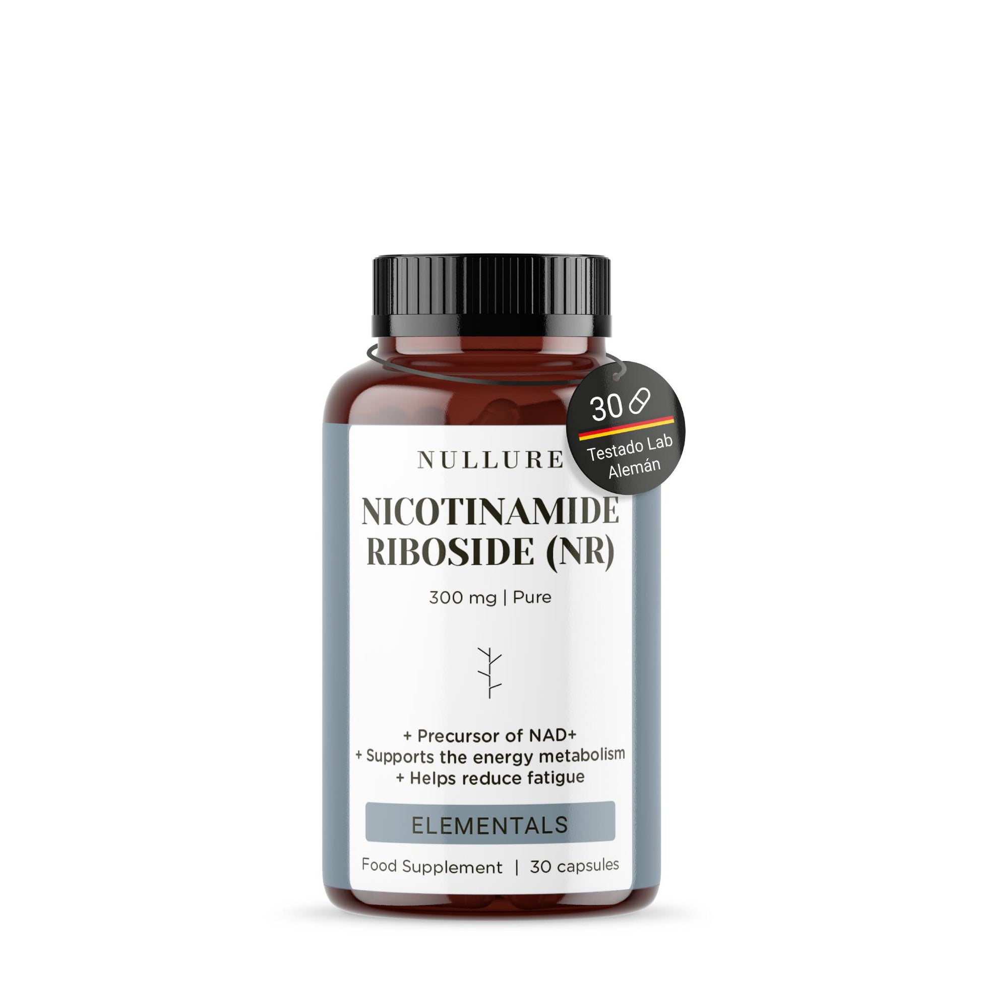 Nad nicotinamide riboside 300mg – energía, antienvejecimiento, nr puro >99% (30 cápsulas)_0
