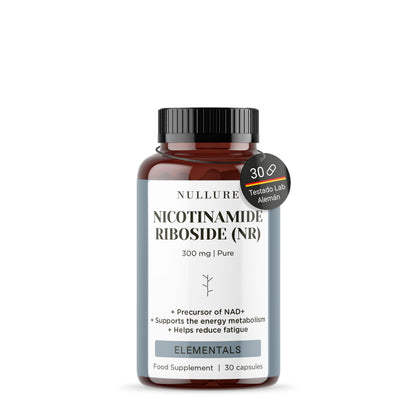 Nad nicotinamide riboside 300mg nullure – energía, antienvejecimiento, nr puro >99% (30 cápsulas)_image_1