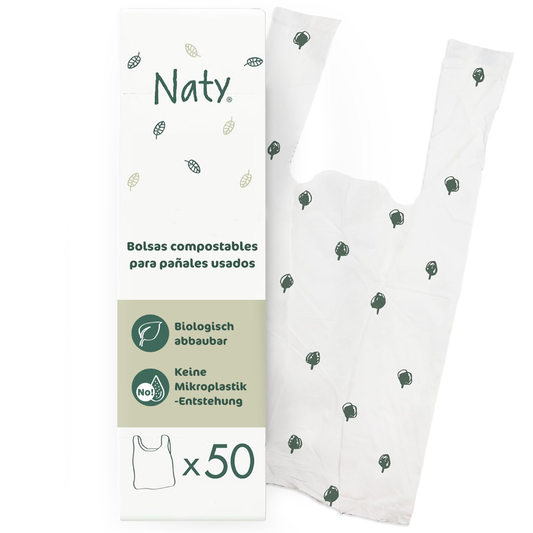 Bolsas desechables para pañales Naty 50 Uds