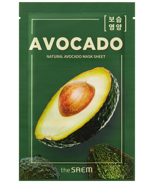 Natural Avocado Mask Sheet_mascariilla Aguacate_21ml_0