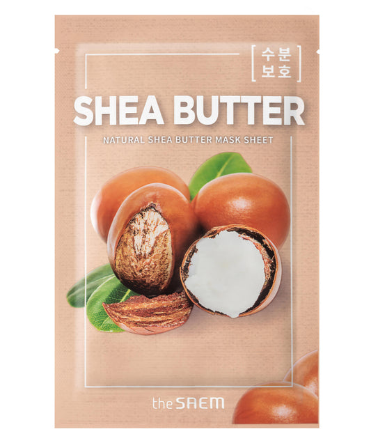 Natural Shea Butter Mask Sheet_mascarilla Manteca De Karité_21ml_0