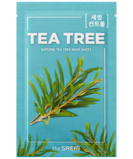 Natural Tea Tree Mask Sheet_ Mascarilla Árbol De Té_21ml_0