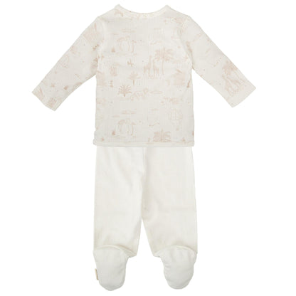 Noe Conjunto Jubón Y Polaina Primera Puesta 0-1 Mes._1