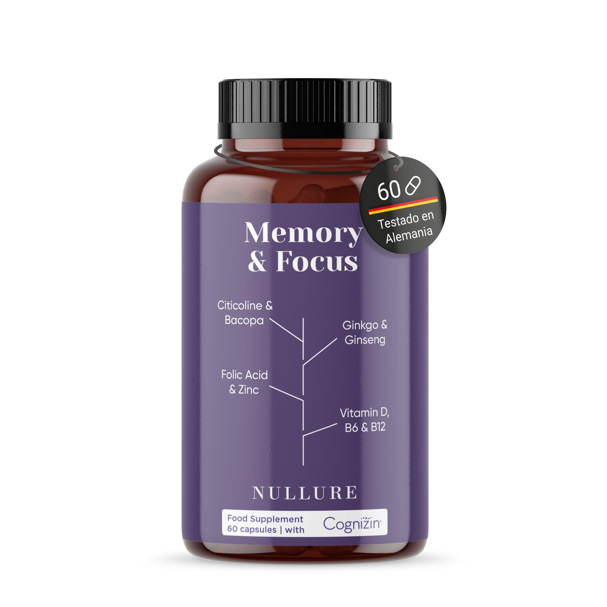 Nootrópico cognizin – memoria, concentración y claridad mental con bacopa y ginkgo (60 cápsulas)_0
