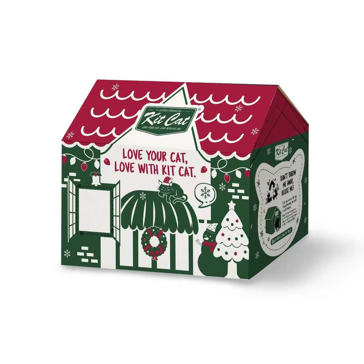 NovaClump Arena 100% Vegetal Navidades Mágicas Kit Cat