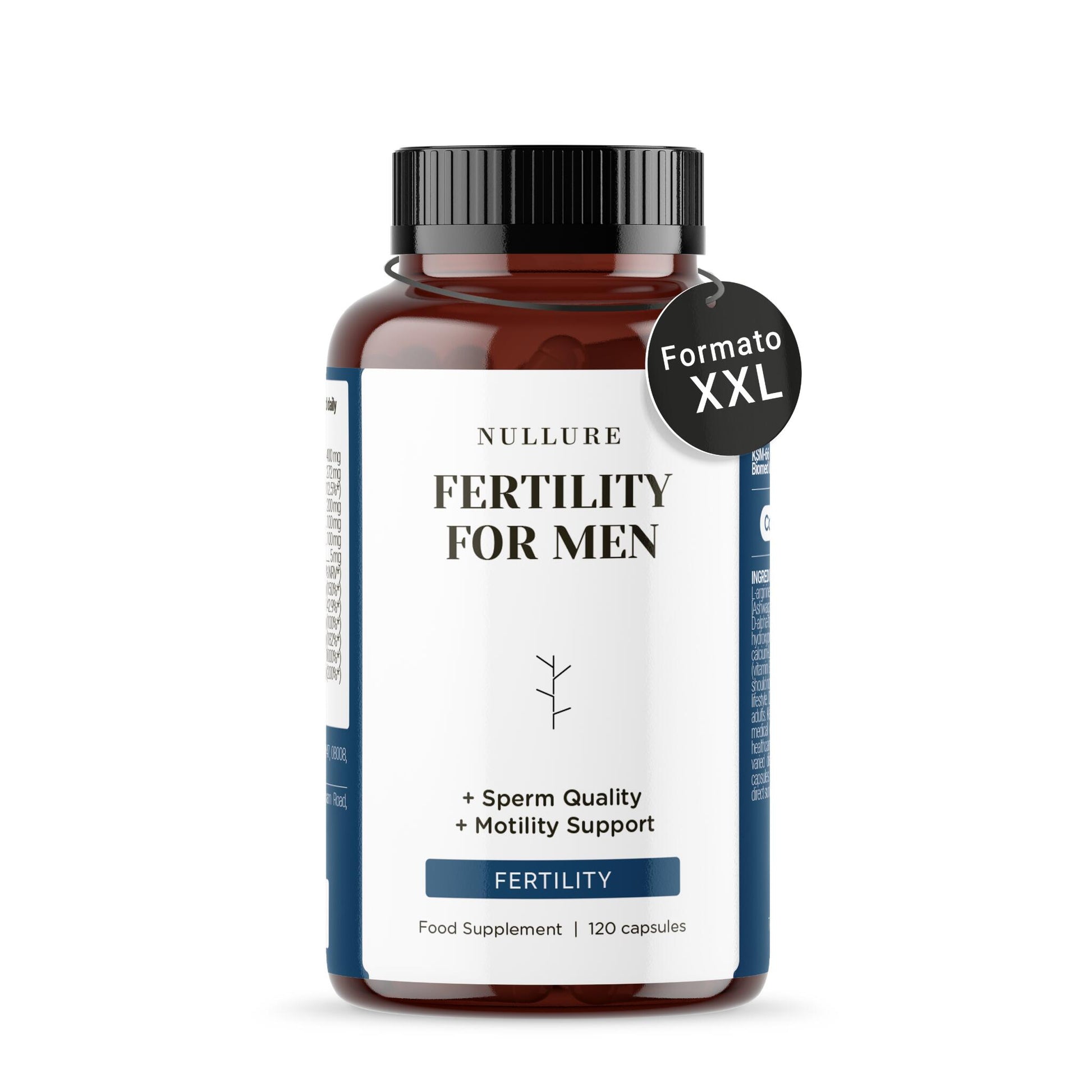 Nullure Fertilidad Masculina Con L-carnitina, Coq10 Y L-arginina (120 Cápsulas)_0