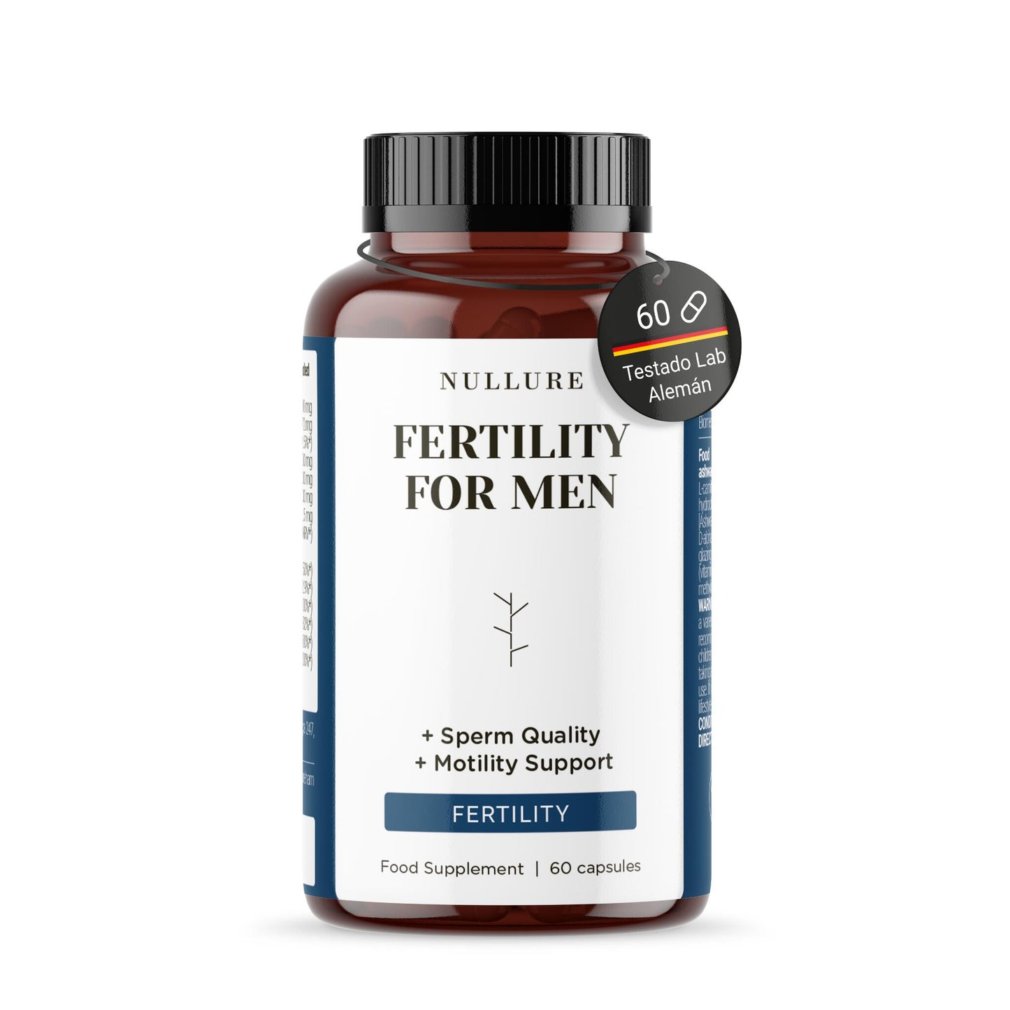 Nullure Fertilidad Masculina Con L-carnitina, Coq10 Y L-arginina (60 Cápsulas)_0